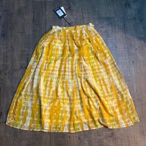 Who What Wear Size 2 Yellow Skirt
